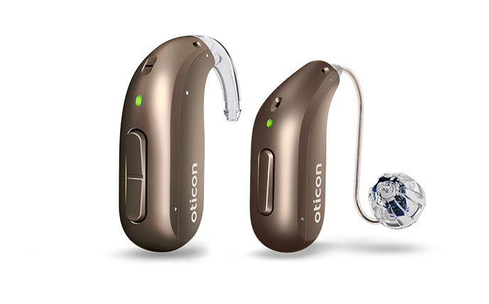 Oticon Intent miniRITE and miniBTE hearing aids
